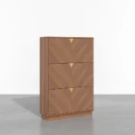 Sazia Wooden Shoe Storage Cabinet - Image 4