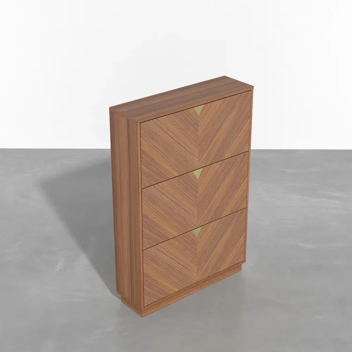 Sazia Wooden Shoe Storage Cabinet - Image 6
