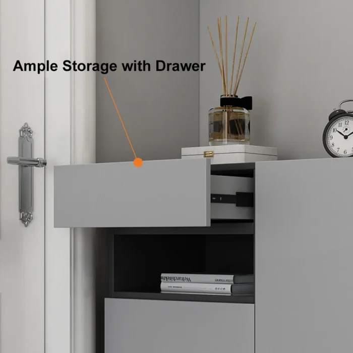 Stevalli Corner Shoe Storage Cabinet - Image 5