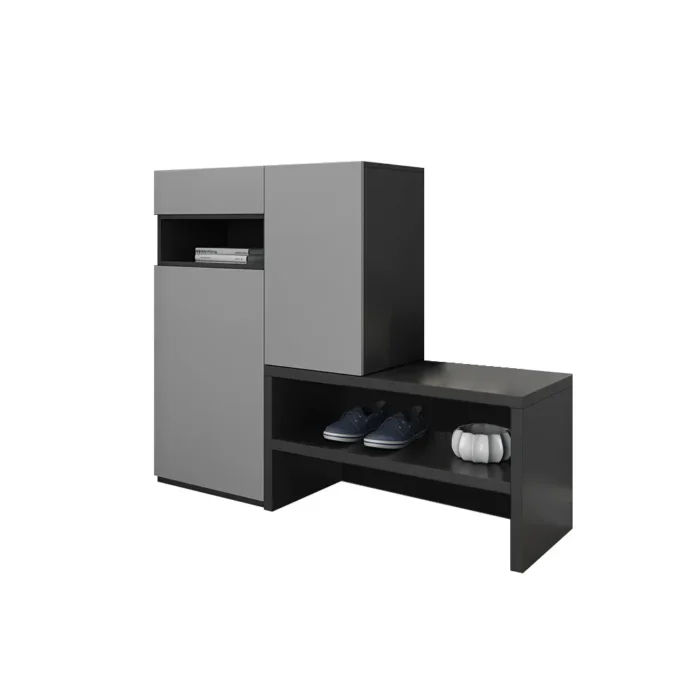 Stevalli Corner Shoe Storage Cabinet - Image 9