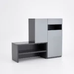 Stevalli Corner Shoe Storage Cabinet - Image 10