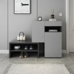 Stevalli Corner Shoe Storage Cabinet - Image 11