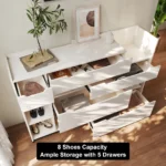 Sobi Shoe Storage Cabinet with 5 drawers - Image 5