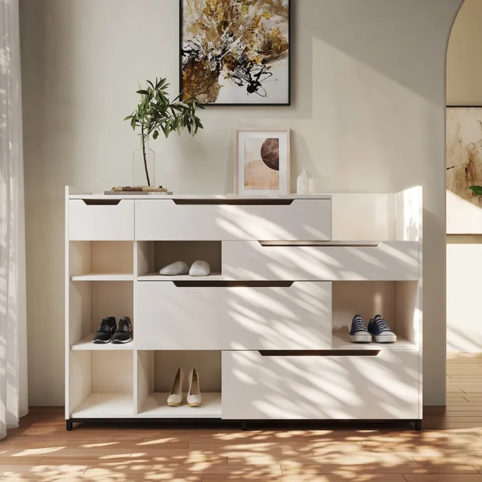 Sobi Shoe Storage Cabinet with 5 drawers - Image 6