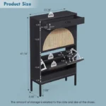 Duval Shoe Storage Cabinet - Image 3