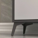 Cyvak Shoe Storage Cabinet - Grey & White - Image 6