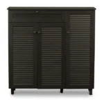 Petir Shoe Storage Cabinet - Black - Image 3