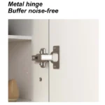 Patok Shoe Storage Cabinet - White - Image 6