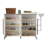 Patok Shoe Storage Cabinet - White - Image 7