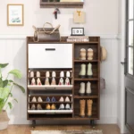 Sola Shoe Storage Cabinet - Pull-down Drawers - Image 3