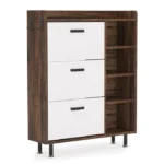 Sola Shoe Storage Cabinet - Pull-down Drawers - Image 4