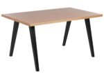 Culina Wood and Black Dining Table - Image 2