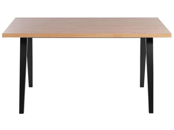 Culina Wood and Black Dining Table - Image 3