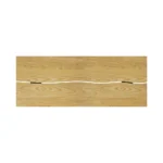Separ Dining Table with Wood Top & Metal Frame - Image 12