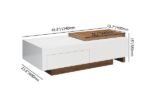 Crova Coffee Table with a Sliding Storage - Image 14