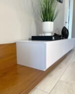 Seyra Wood Extendable TV Stand with 3-Drawers - Image 8