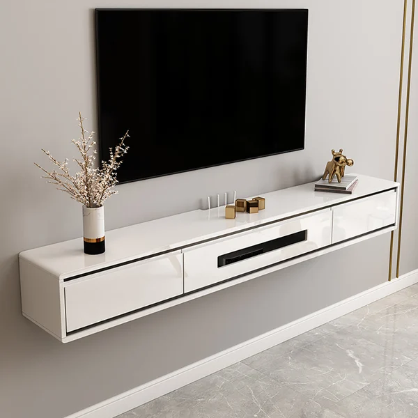 0008585_white-smooth-tv-stand-postmodern-minimalist-floating-media-console-with-storage.webp Macro TV Stand - 3 drawers - Image 1