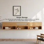 Ajari rattan and wood TV stand - Image 5