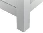 Sleek grey TV table - Image 7