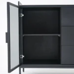 Lekan Modern Sideboard Cabinet Natural wood - Image 4