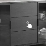 Lekan Modern Sideboard Cabinet Natural wood - Image 6