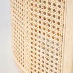 Krack Coffee table wood and rattan - Image 6
