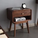 Reni Nightstand bedside table - 1 drawer - Image 3