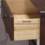 Reni Nightstand bedside table - 1 drawer - Image 5