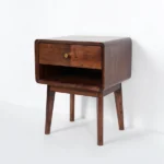 Reni Nightstand bedside table - 1 drawer - Image 9