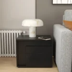 Kay Nightstand natural wood with 2 drawers - Image 3