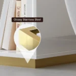 Mordelle Modern Side table with Open Storage - Image 4