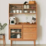 Clays Sideboard Natural wood with drawers and shelves