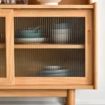 Crase Mid-century and Modern Natural wood Sideboard - Image 7