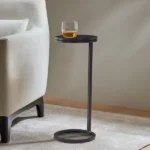 Helmet Natural wood Side table - Image 2