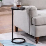 Helmet Natural wood Side table - Image 3
