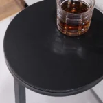 Helmet Natural wood Side table - Image 7