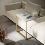Laky Natural wood Side table - Image 6