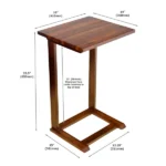 Solo Natural wood Side table - Image 7