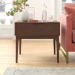 Vegels Side table Natural wood