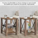 Celia - Natural wood Side table - Image 5