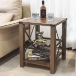 Celia - Natural wood Side table - Image 10