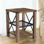 Celia - Natural wood Side table - Image 11
