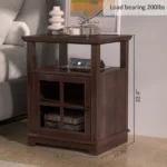 Cherelyn Natural Wood Side table - Image 3