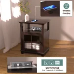 Cherelyn Natural Wood Side table - Image 5