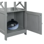 Cazablank Natural wood Side table - One Shelf - Image 9