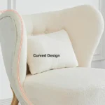 Katrin Arm chair Natural wood - Image 3