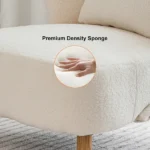 Katrin Arm chair Natural wood - Image 4