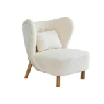 Katrin Arm chair Natural wood - Image 5