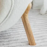 Katrin Arm chair Natural wood - Image 7