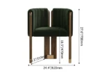 Bergument Modern natural wood Arm chair - Image 11